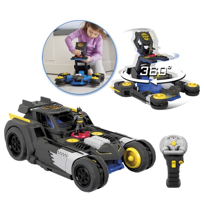 Batmóvil Transformable Fisher-Price Gmh33 Mattel 2