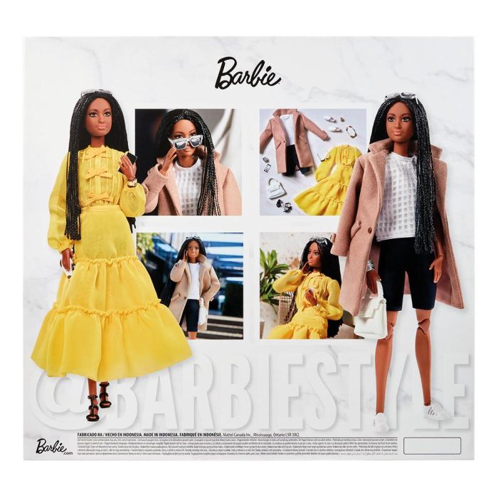 Muñeca Barbie Coleccion Moda Afroamericana Gtj83 Mattel 1 Muñeca Barbie Coleccion Moda Afroamericana Gtj83 Mattel 1