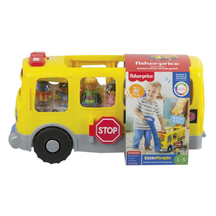 Autobus Escolar Grande Little People Gtl68 Mattel 1