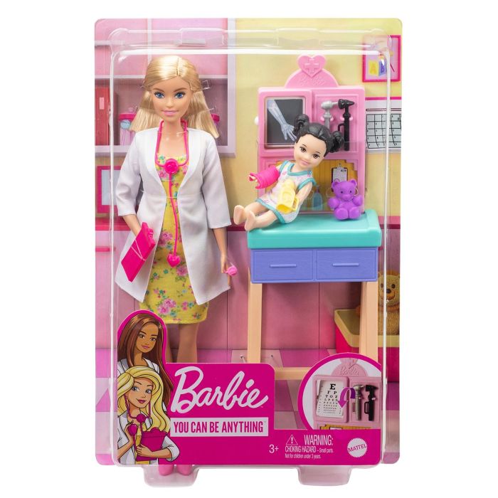 Muñeca Barbie Pediatra Rubia Gtn51 Mattel 1