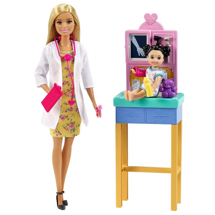 Muñeca Barbie Pediatra Rubia Gtn51 Mattel 3