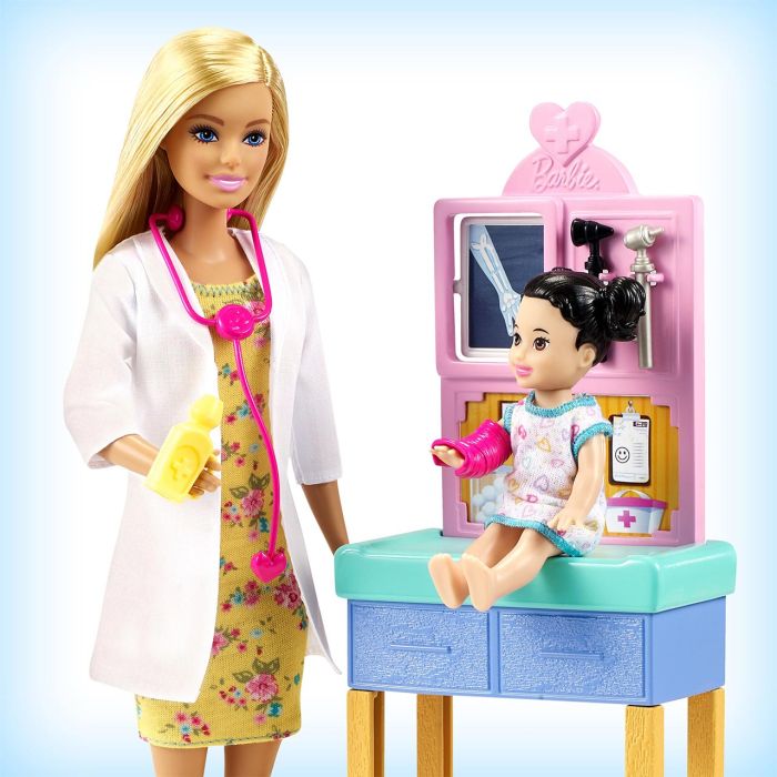 Muñeca Barbie Pediatra Rubia Gtn51 Mattel 4