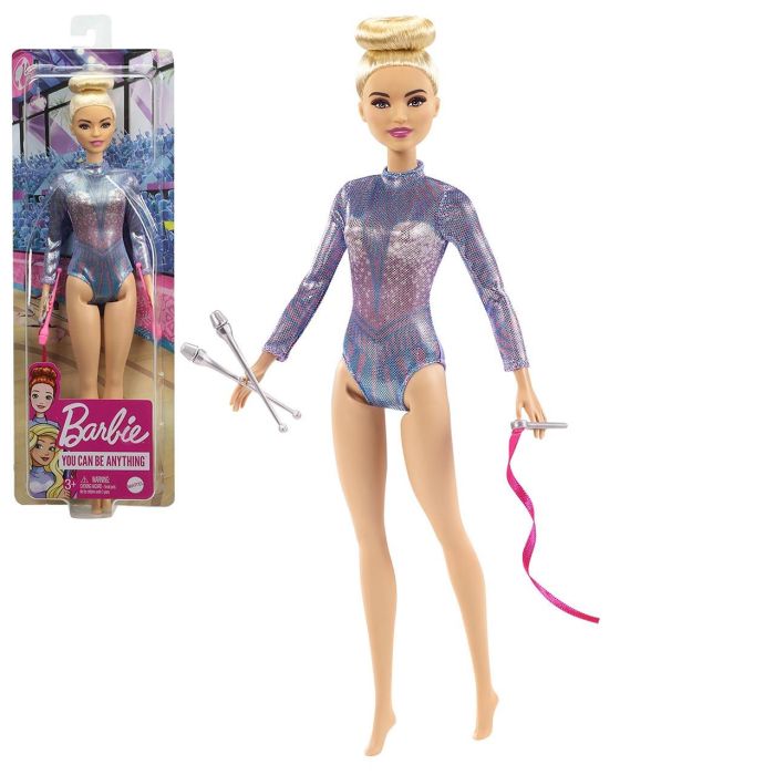 Muñeca Barbie Tú Puedes Ser Gimnasta Rítmica Gtn65 Mattel