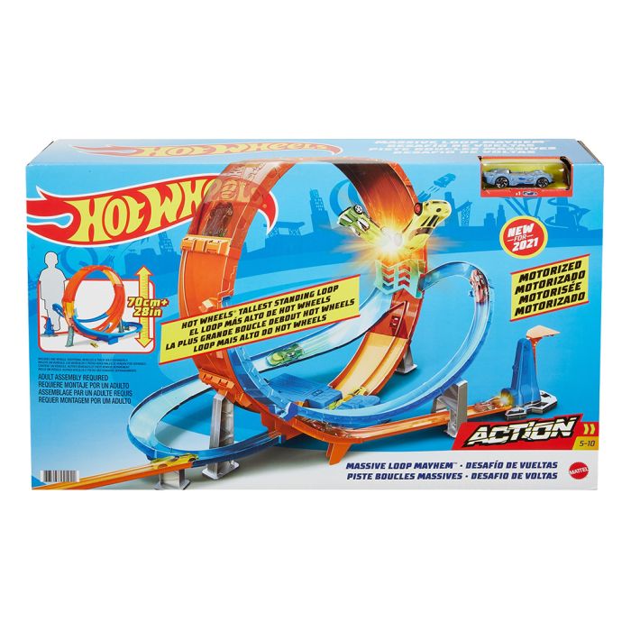 Hot Wheels Action Looping Caos Masivo Gtv14 Mattel 2