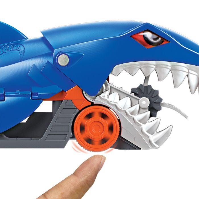 Tiburón Mastica Y Transporta Coches Hot Wheels Gvg36 Mattel 2