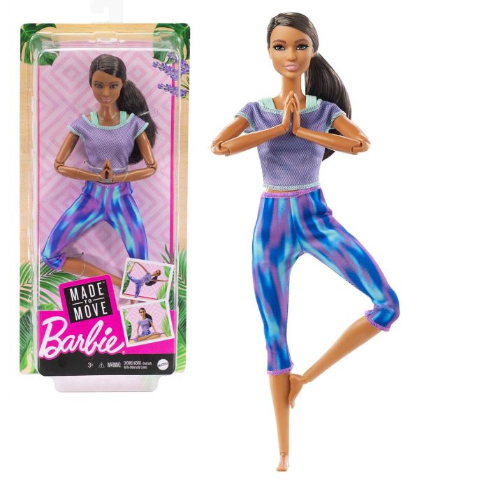 Muñeca Barbie Movimientos Sin Limites Morena Gxf06 Mattel