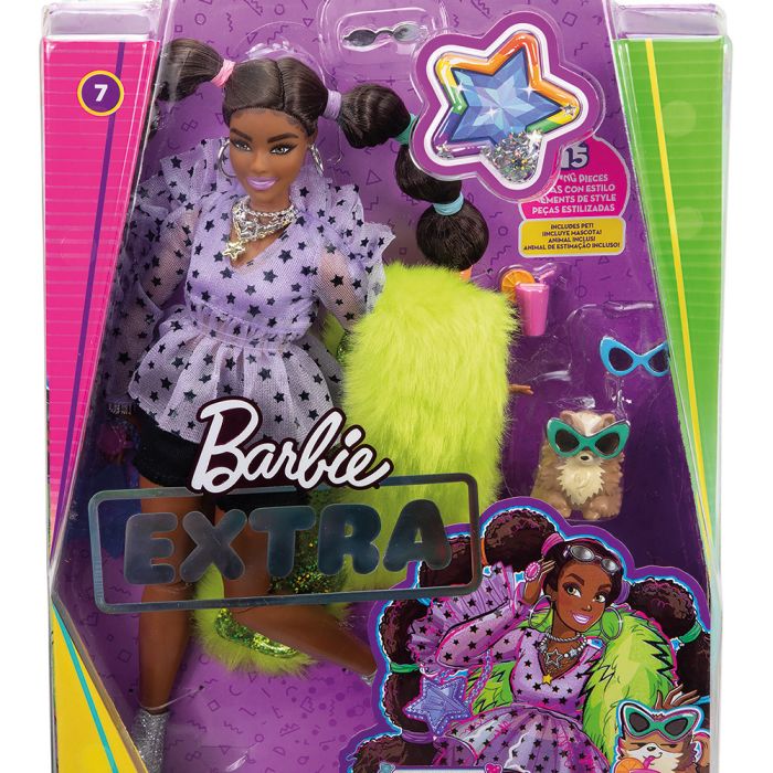 Muñeca Barbie Extra Coletas Burbujas Gxf10 Mattel 1 Muñeca Barbie Extra Coletas Burbujas Gxf10 Mattel 1