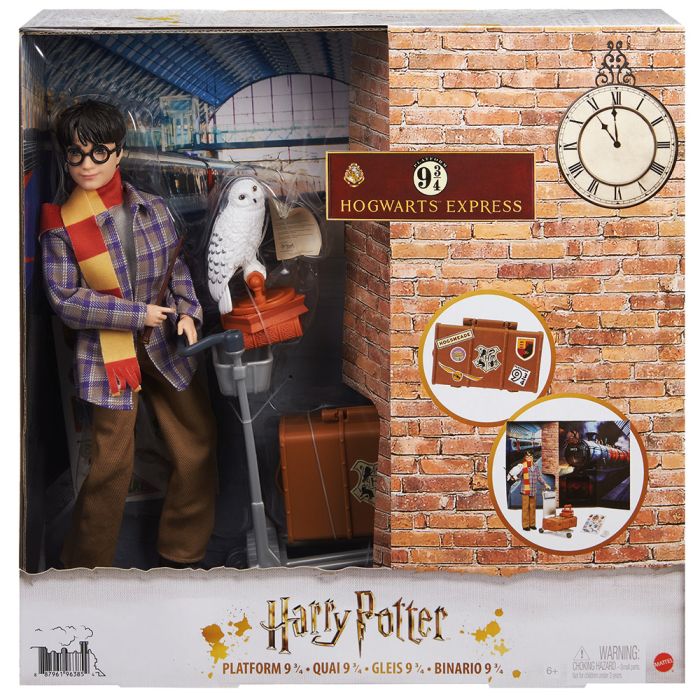 Muñeco Harry Potter En La Plataforma 9 3/4 Gxw31 Mattel 2