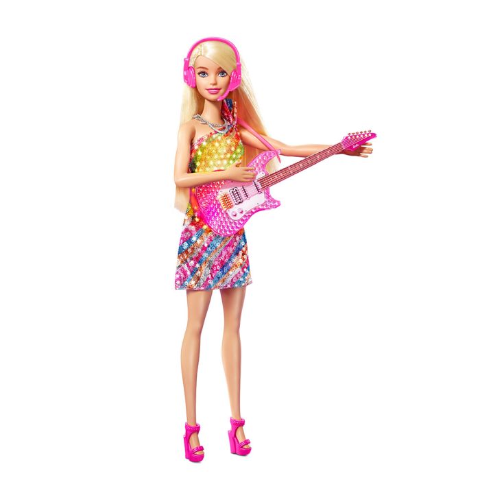 Muñeca Barbie Malibú Música Gyj23 Mattel