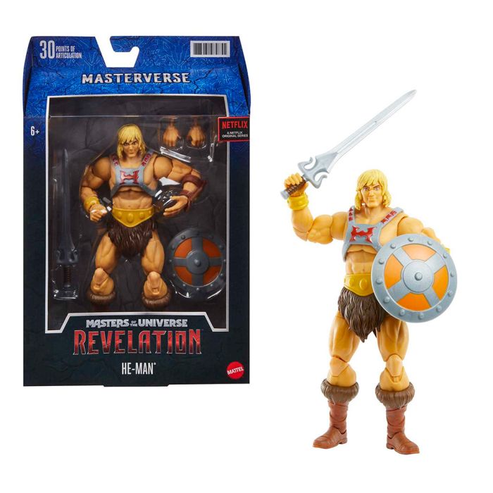 Figura 18 Cm He-Man Masters Of The Universe Revelation Gyv09