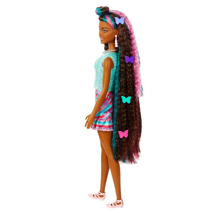 Muñeca Barbie Totally Hair Extra. Mariposa Hcm91 Mattel 2