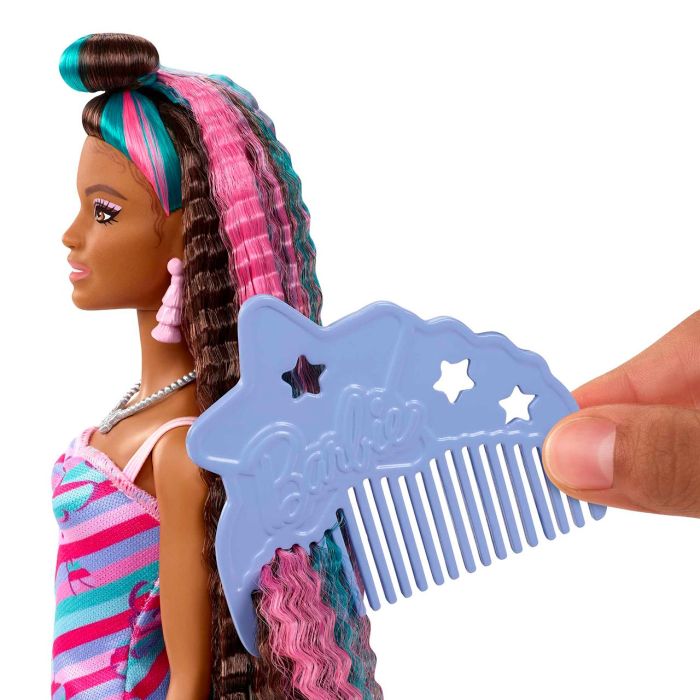 Muñeca Barbie Totally Hair Extra. Mariposa Hcm91 Mattel 4