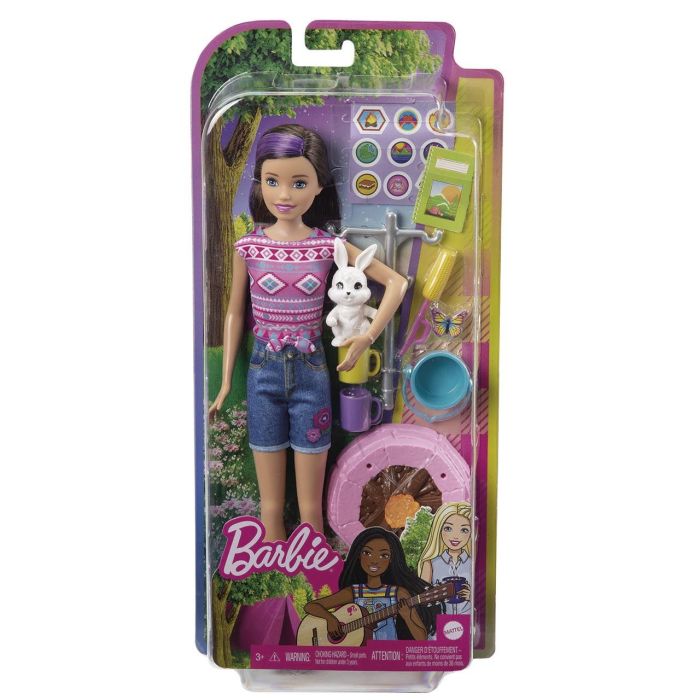 Muñeca Barbie ¡Vamos De Camping! Surtido Hdf69 Mattel 2