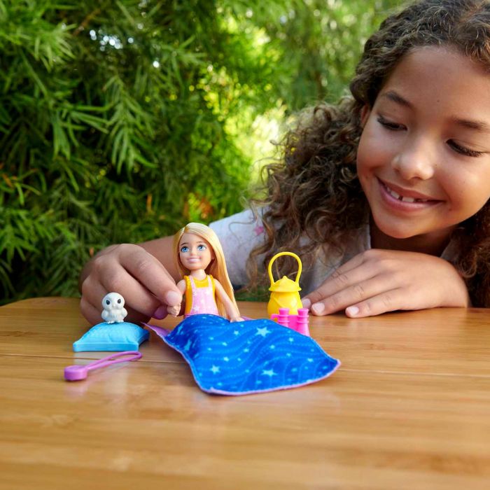 Muñeca Chelsea Acampada Hdf77 Mattel 4 Muñeca Chelsea Acampada Hdf77 Mattel 4