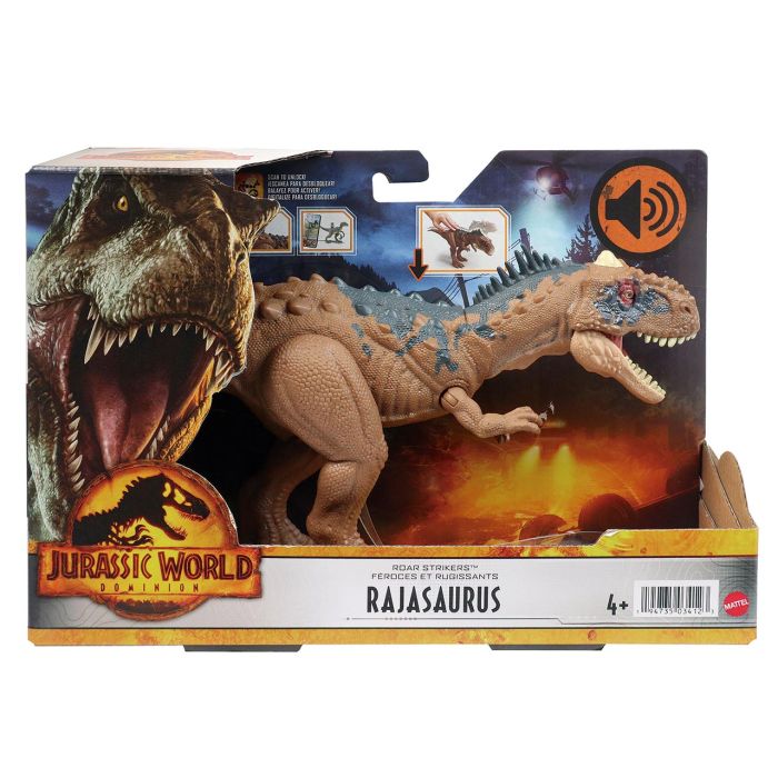 Dinosaurio Rajasaurus Ruge Y Golpea Jw3 Jurassic World Hdx35 4