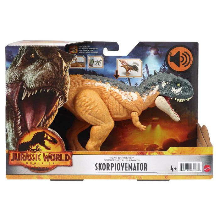 Dinosaurio Skorpiovenator Ruge Y Golpea Jurassic World Hdx37 3