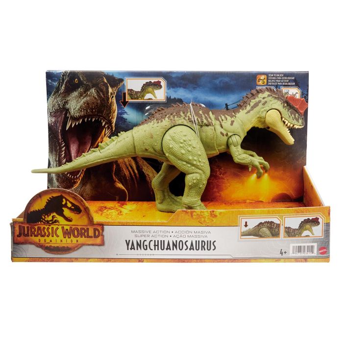 Dinosaurio Yangchuanosaurus Gran Acción Jurassic World Hdx49 4