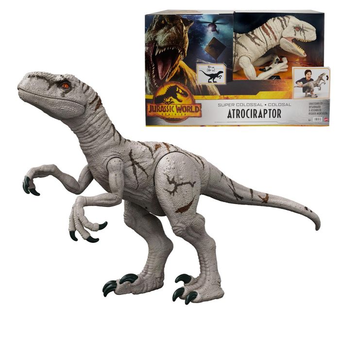 Dinosaurio Veloz Super Colosal Jurassic World Hfr09