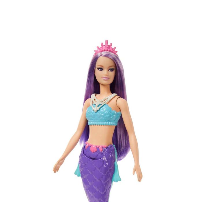 Muñeca Barbie Sirena Dreamtopia Pelo Morado Hgr10 Mattel 4 Muñeca Barbie Sirena Dreamtopia Pelo Morado Hgr10 Mattel 4