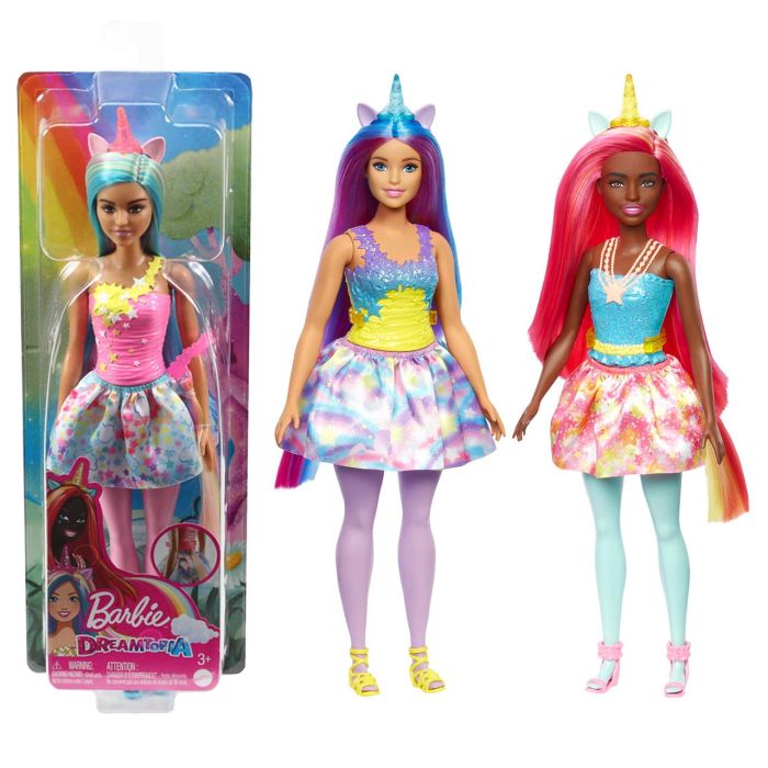 Muñeca Barbie Surtida Unicornio Hgr18 Mattel 0 Muñeca Barbie Surtida Unicornio Hgr18 Mattel 0