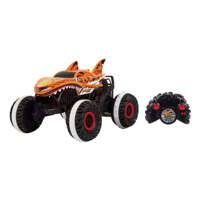 Hot Wheels Monster Trucks Tiger Shark R/C Hgv87 Mattel 1
