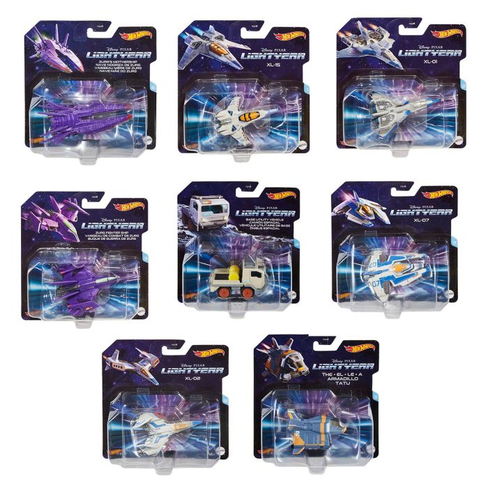 Naves Hot Wheels Surtido Lightyear 1:64 Hgv98 Mattel 4