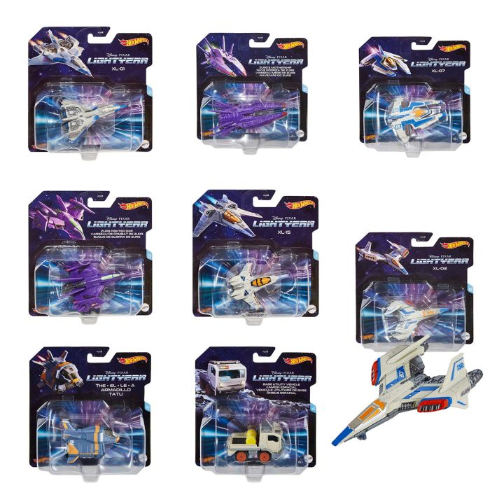 Naves Hot Wheels Surtido Lightyear 1:64 Hgv98 Mattel