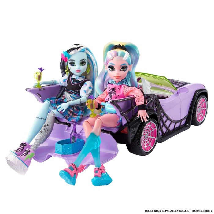 Monster High Coche Ghoul Hhk63 Mattel 4