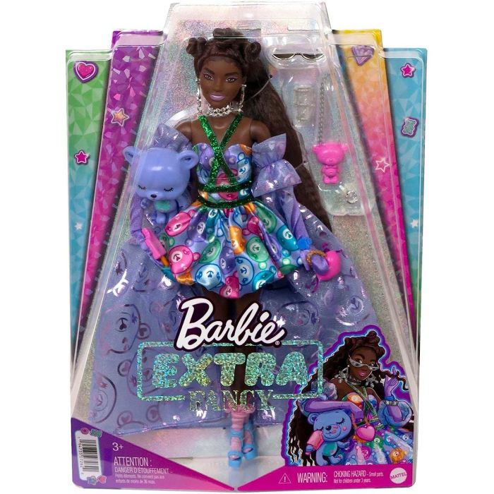 Muñeca Barbie Extra Fancy Look Ositos Hhn13 Mattel 4