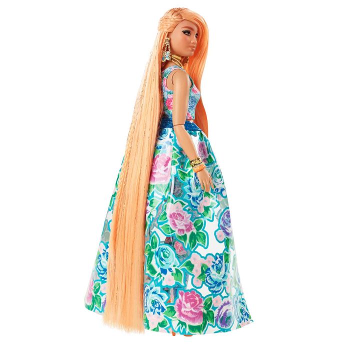 Muñeca Barbie Extra Fancy Look Floral Hhn14 Mattel 3