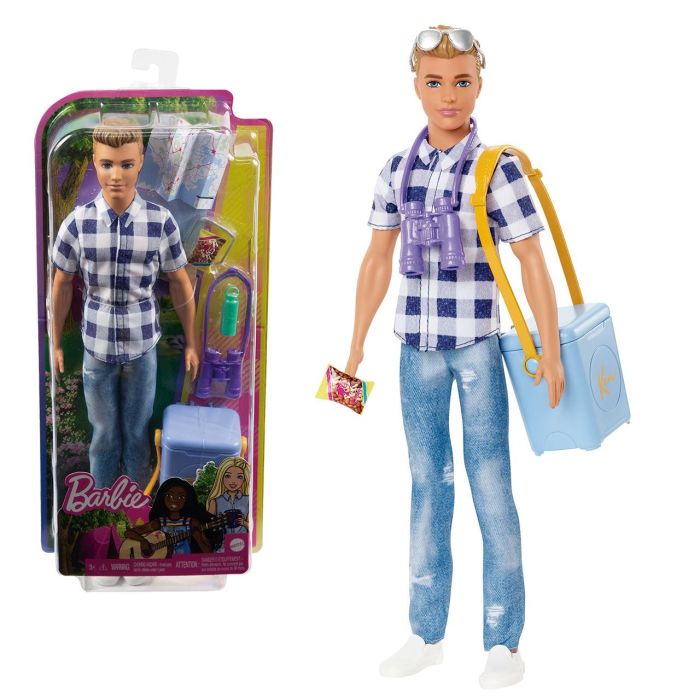 Barbie ¡Vamos De Camping! Muñeco Ken Hhr66 Mattel Barbie ¡Vamos De Camping! Muñeco Ken Hhr66 Mattel