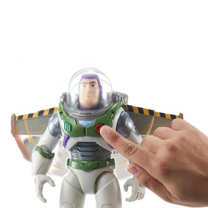 Figura Lightyear Buzz Con Jetpack: Humo Sonidos Hjj38 Mattel 2