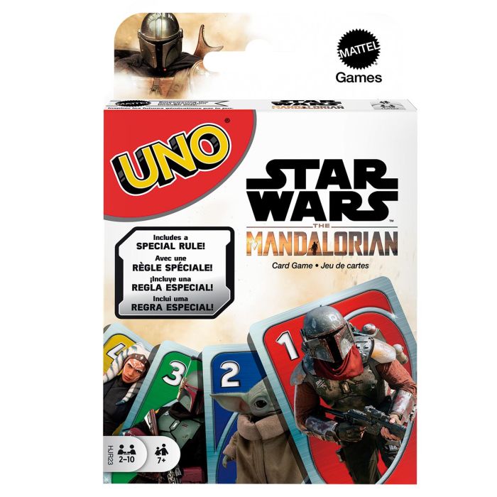 Juego Uno Mandalorian Hjr23 Mattel Games 1
