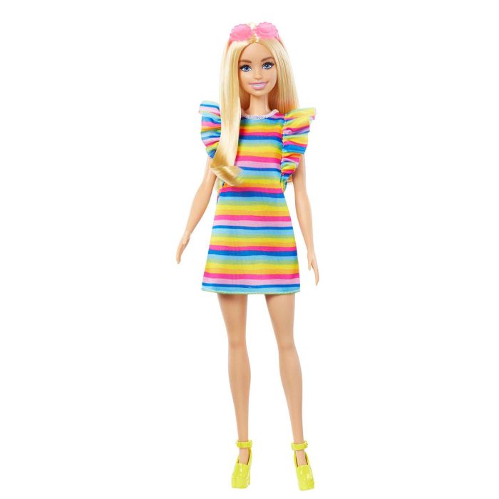 Muñeca Barbie Fashionista Con Ortodoncia Hjr96 Mattel 1