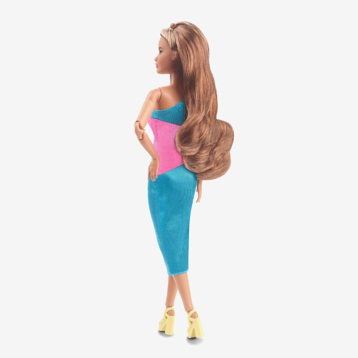 Muñeca Barbie Signature Looks Vestido Largo Hjw82 Mattel 3