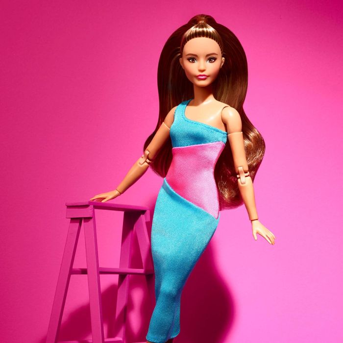 Muñeca Barbie Signature Looks Vestido Largo Hjw82 Mattel 4