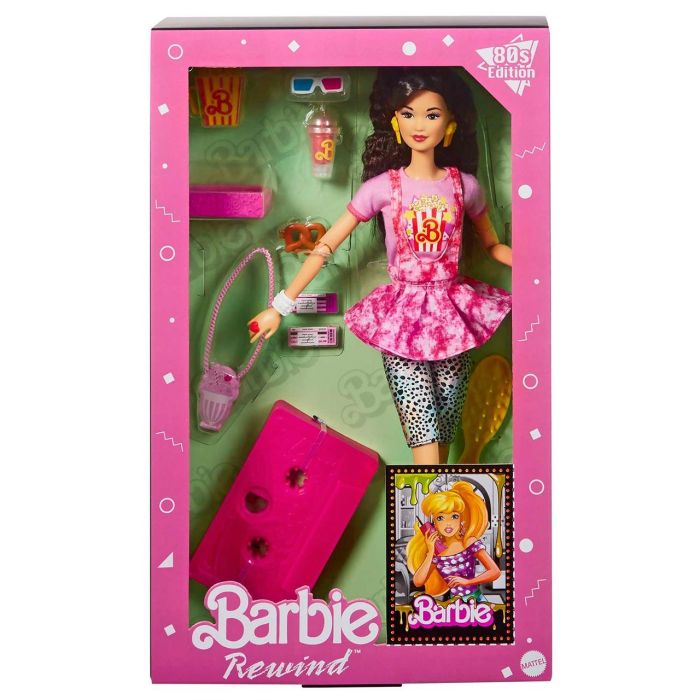 Muñeca Barbie Signature Rewind Noche Cine Hjx18 Mattel 4