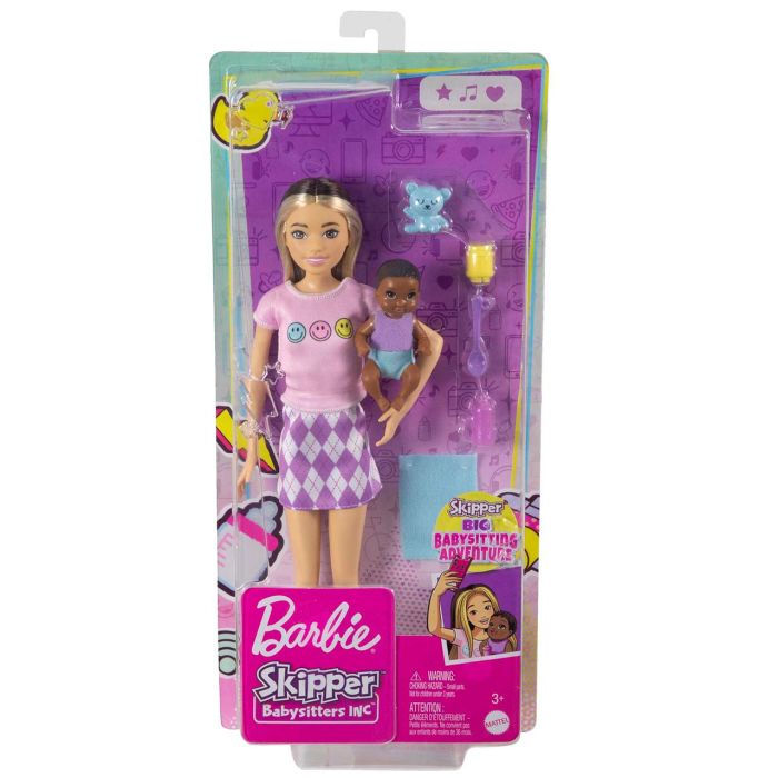 Muñeca Barbie Skipper Canguro Con Bebe Hjy32 Mattel 1 Muñeca Barbie Skipper Canguro Con Bebe Hjy32 Mattel 1
