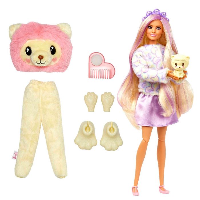 Barbie Cutie Reveal Camisetas Cozy León Hkr06 Mattel 1 Barbie Cutie Reveal Camisetas Cozy León Hkr06 Mattel 1