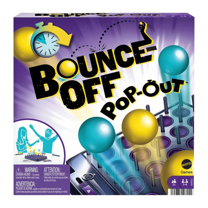 Juego Bounce Off Pop-Out! Hkr53 Mattel Games