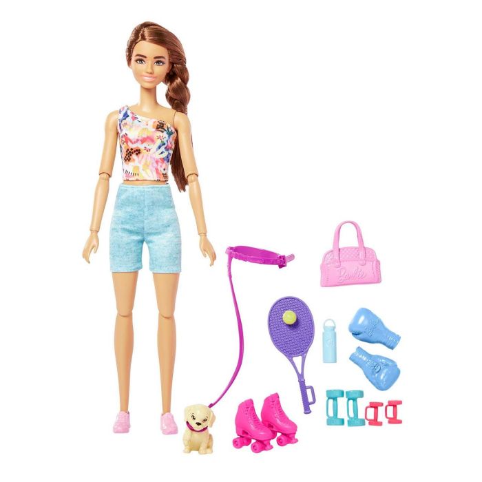 Muñeca Barbie Bienestar Aire Libre Hkt91 Mattel 1