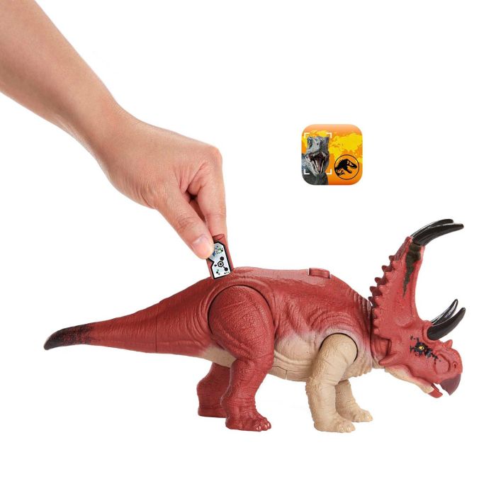 Dinosaurio Wild Roar Diabloceratops Jurassic World Hlp16 4