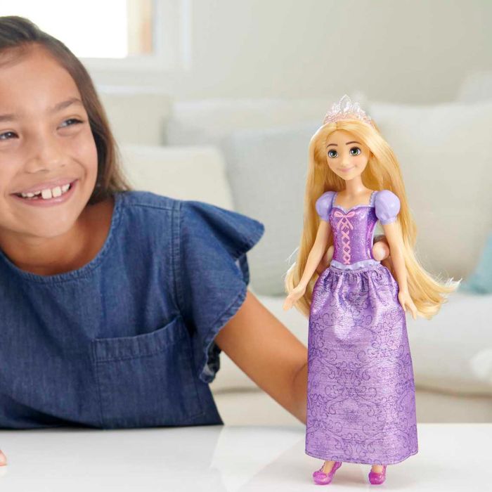 Muñeca Princesa Rapunzel Hlw03 Disney Princess 4