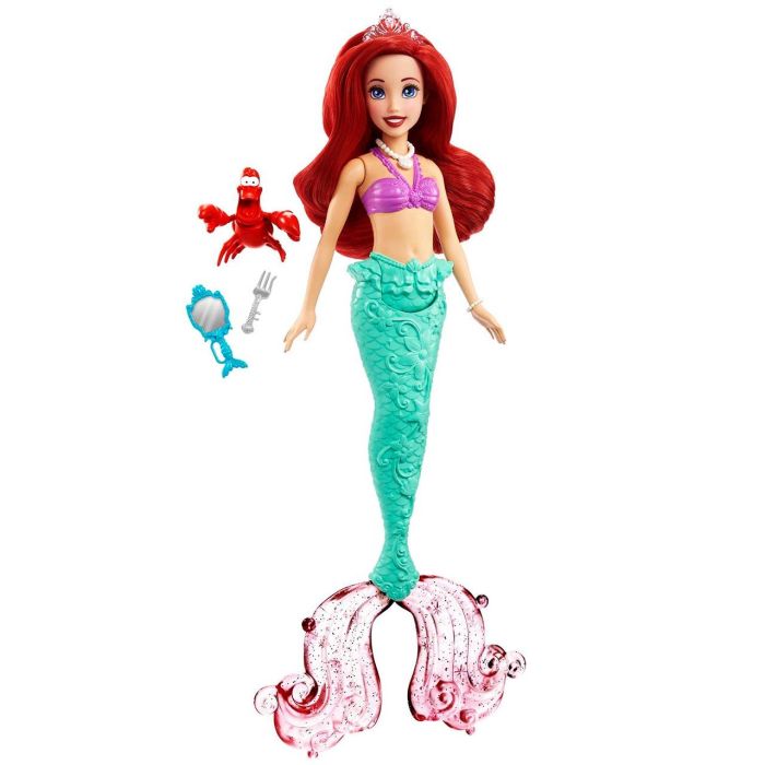 Muñeca Princesa Disney Ariel C/Accesorios Hlw35 Mattel 1 Muñeca Princesa Disney Ariel C/Accesorios Hlw35 Mattel 1