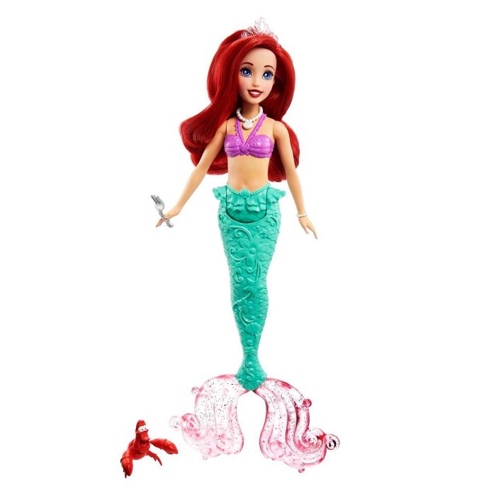 Muñeca Princesa Disney Ariel C/Accesorios Hlw35 Mattel 3 Muñeca Princesa Disney Ariel C/Accesorios Hlw35 Mattel 3