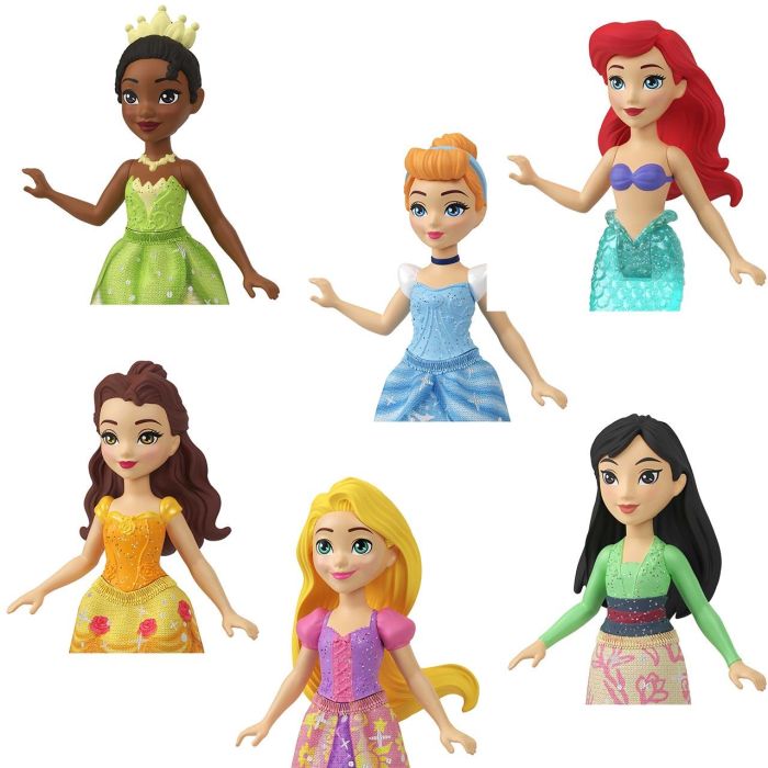 Muñecas Mini Fiesta Del Té Hlw91 Disney Princess 3 Muñecas Mini Fiesta Del Té Hlw91 Disney Princess 3