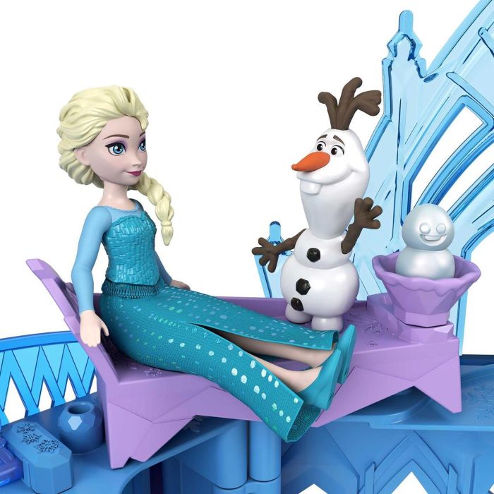 Muñecas Minis Castillo De Hielo Elsa Hlx01 Disney Frozen 4