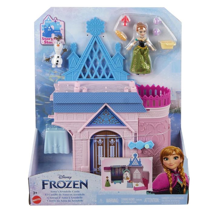 Muñecas Minis Castillo De Anna Hlx02 Disney Frozen 1
