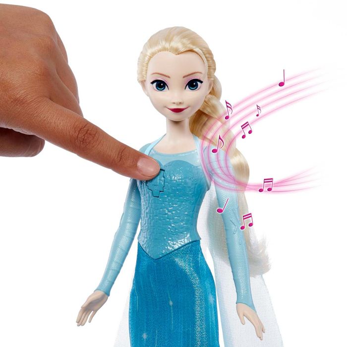 Muñeca Elsa Musical Hmg34 Disney Frozen 3