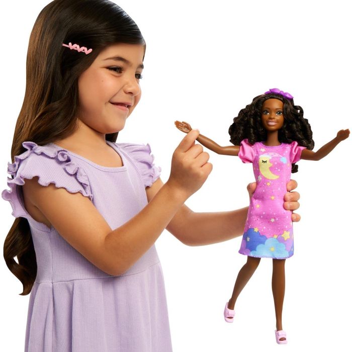 Muñeca Barbie My First Barbie Pelo Negro Hmm67 Mattel 4